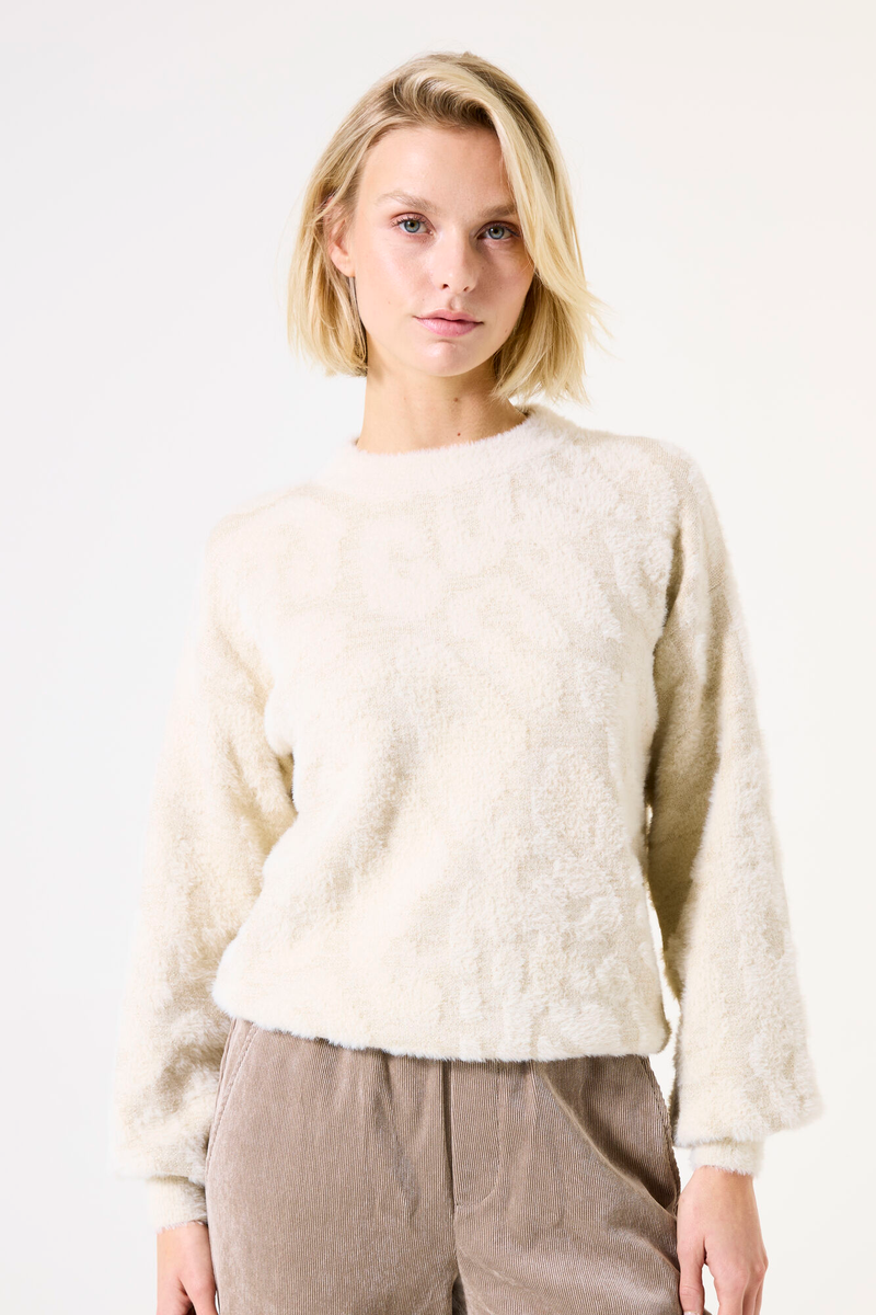 Pullover in gebrochenem Weiß | Garcia