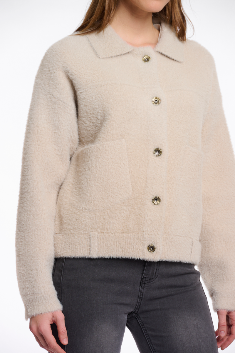 Kuschelige Jacke 