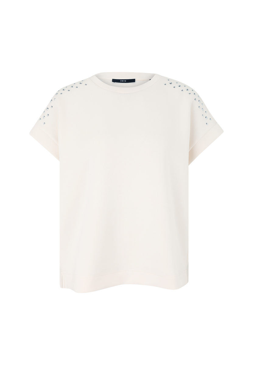 Sweatshirt
mit Nieten | Zero