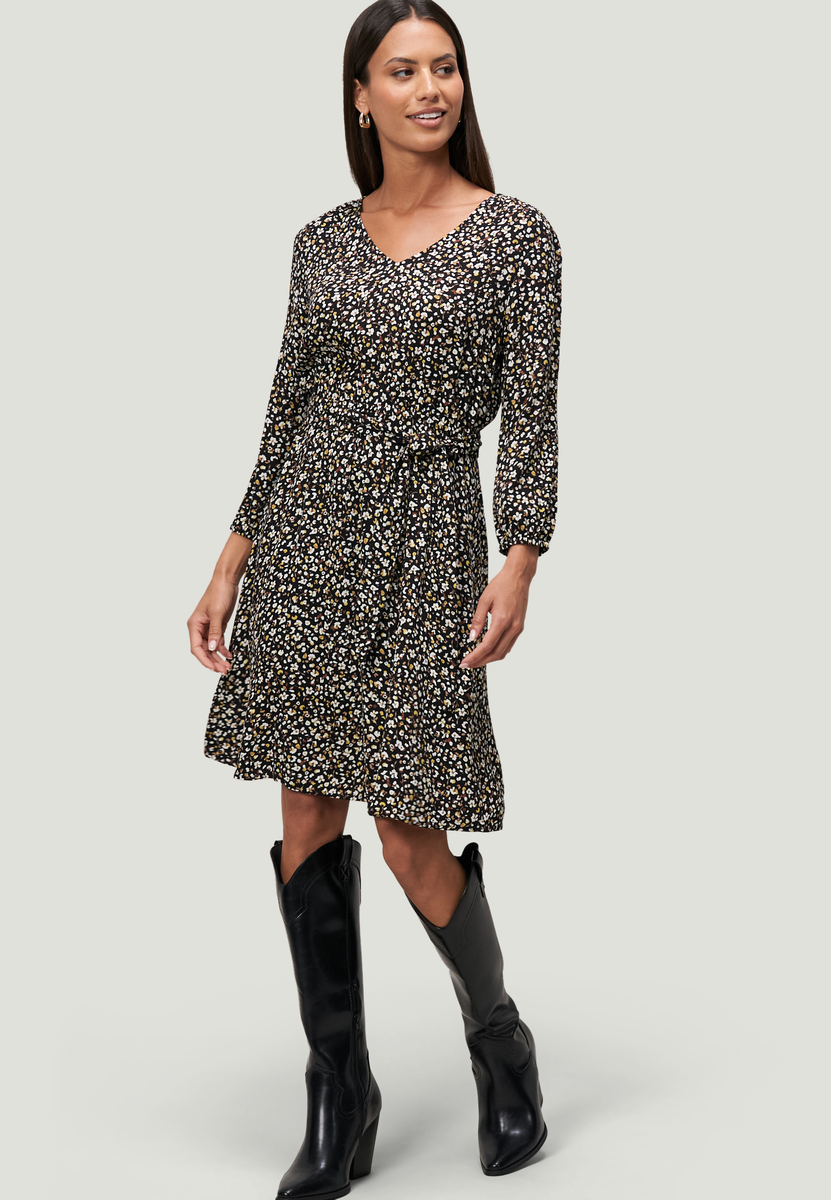 Minikleid
mit Blumendruck | Zero