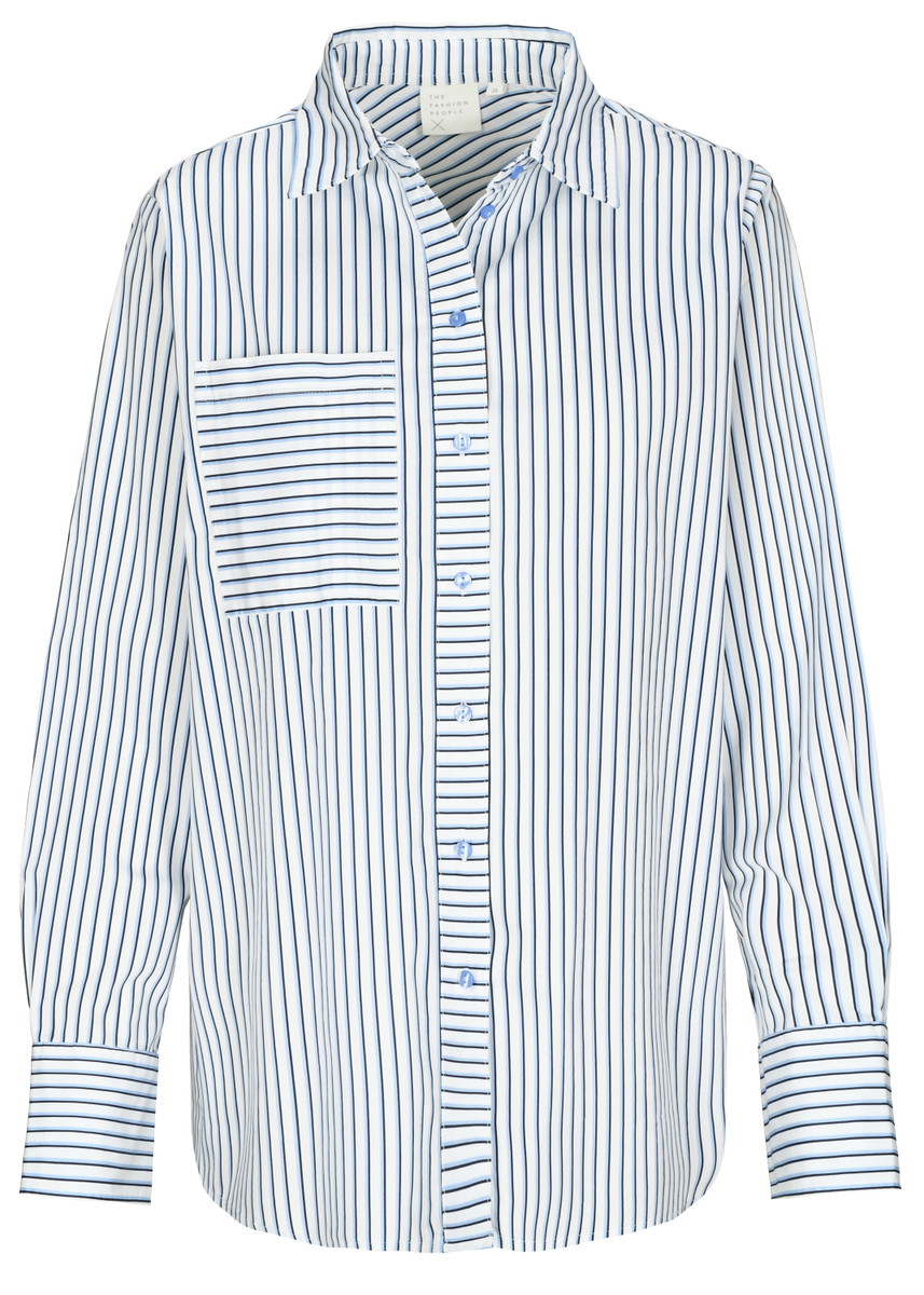 Gestreifte Bluse | The Fashion People