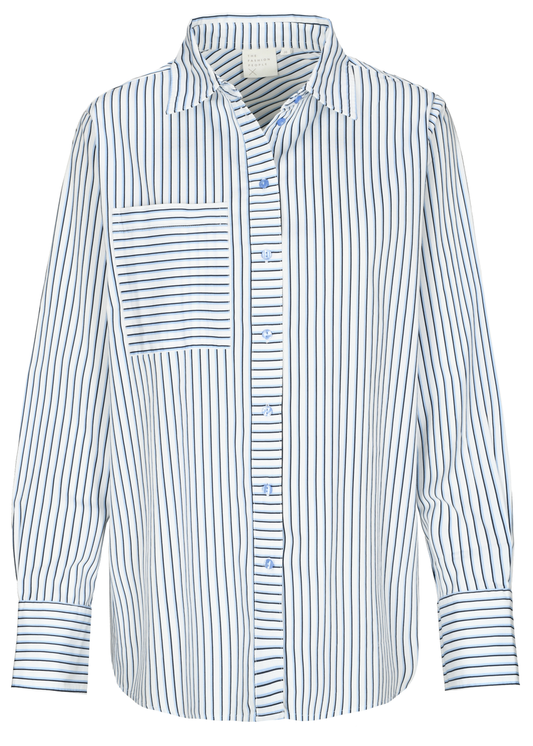 Gestreifte Bluse | The Fashion People