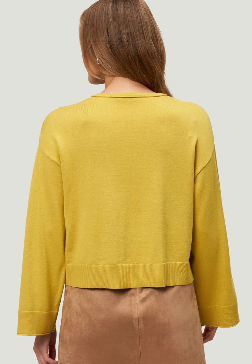 Pullover
mit Trompetenärmeln | Zero