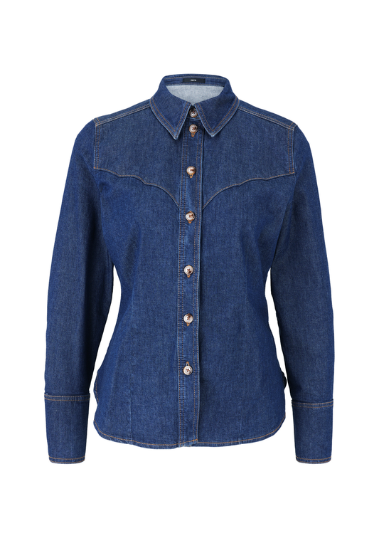 Jeanshemd
mit Knopfleiste | Zero