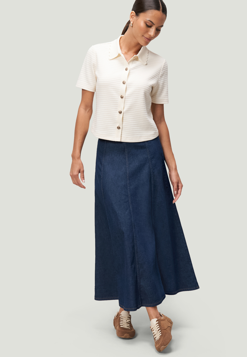 Maxi-Jeansrock
ausgestellt | Zero