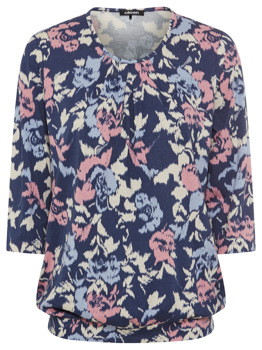 T-Shirt mit 3/4 Arm   | Olsen