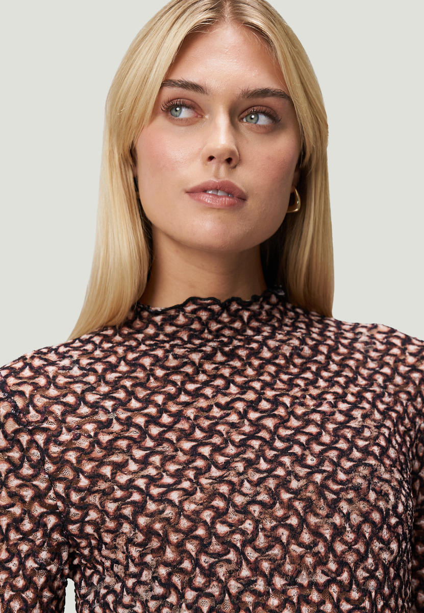 Shirt
transparent mit Stehkragen | Zero
