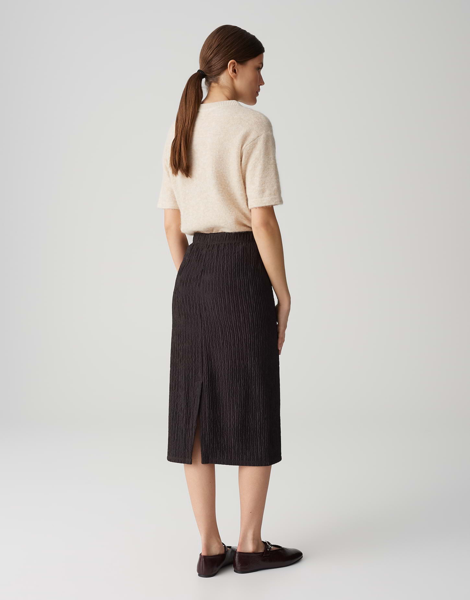 Bleistiftrock in Crinkle Struktur"Rilasa structured" | Opus
