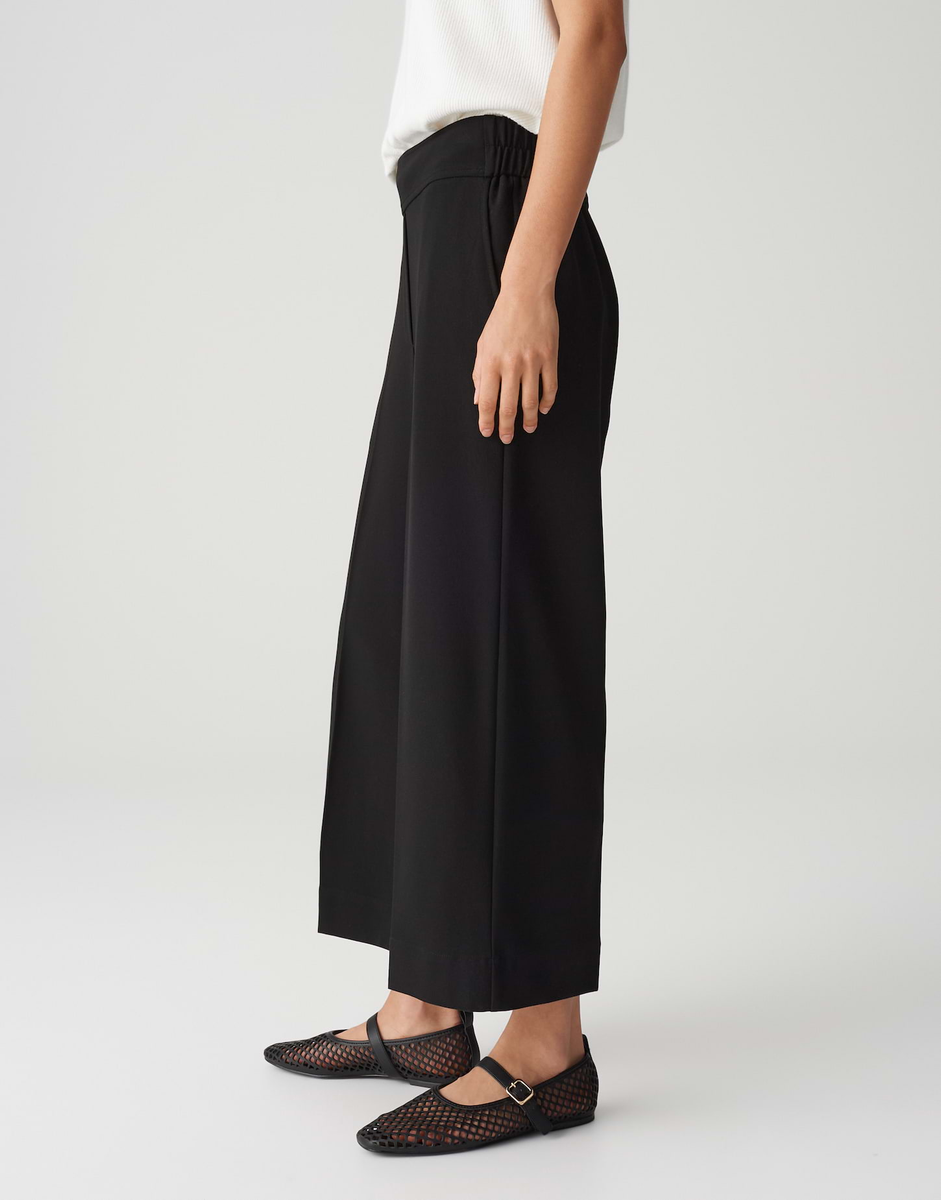 Wide Culotte aus Viskosekrepp 