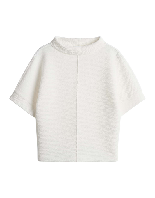 Loose Sweatshirt mit Rippenstruktur "Gimmo" | Opus