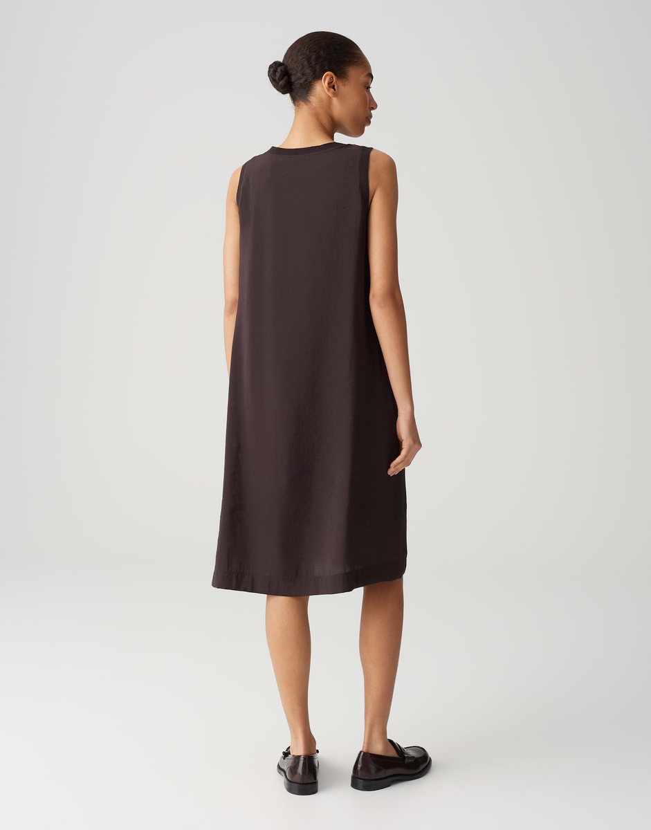 Trägerkleid mit Rippbündchen