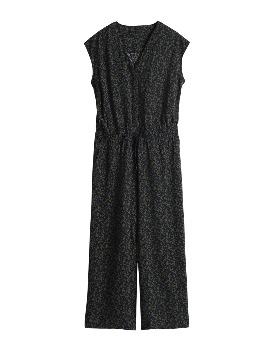 Jumpsuit mit Minimalprint
