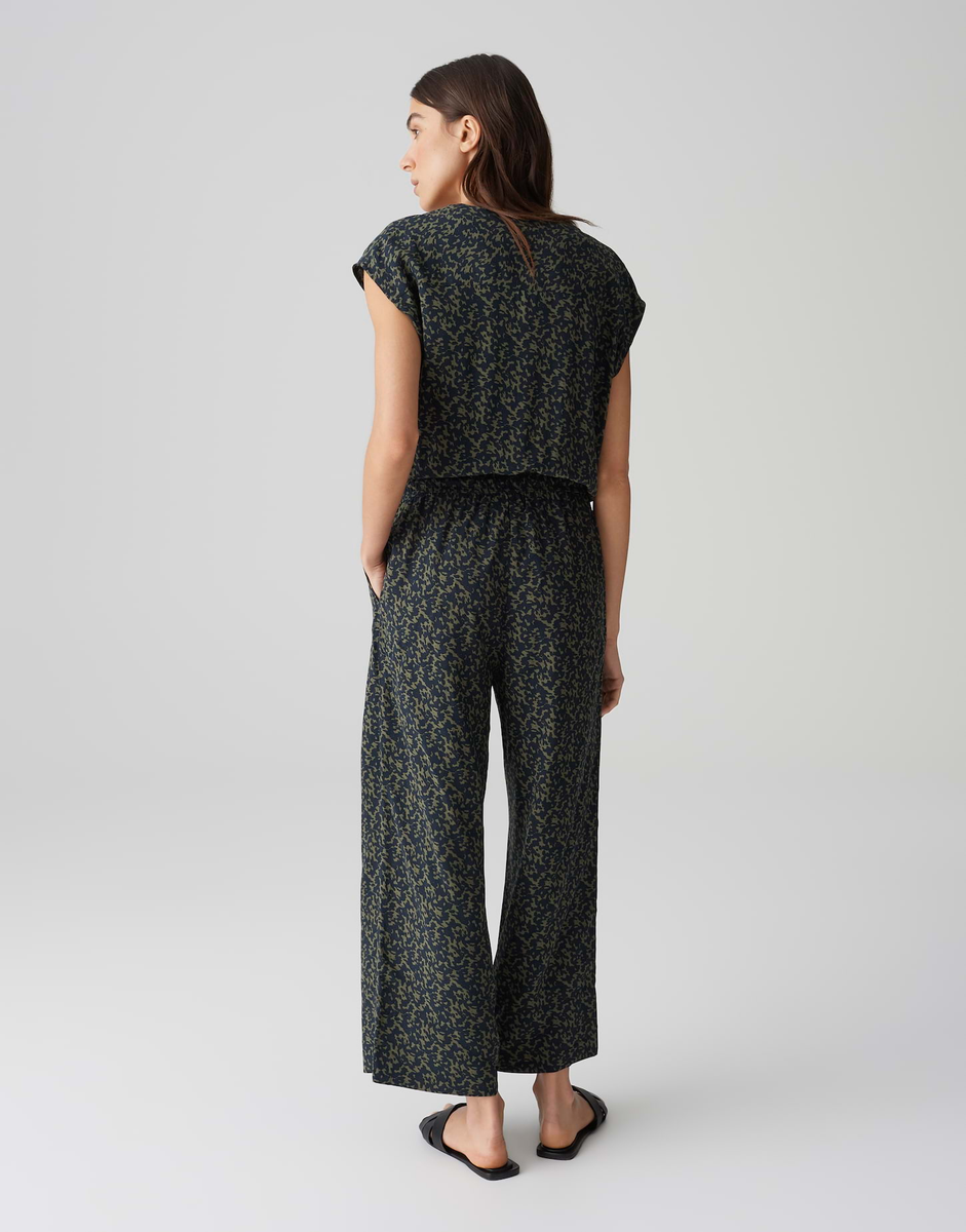 Jumpsuit mit Minimalprint