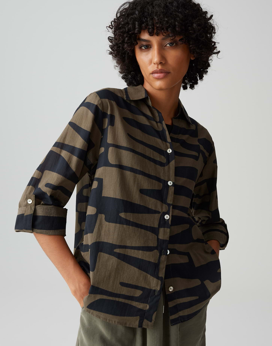 Printbluse
