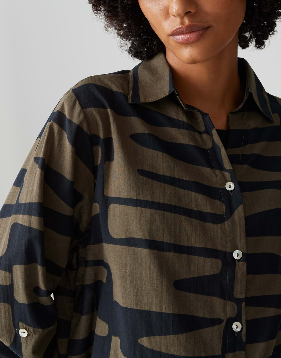 Printbluse
