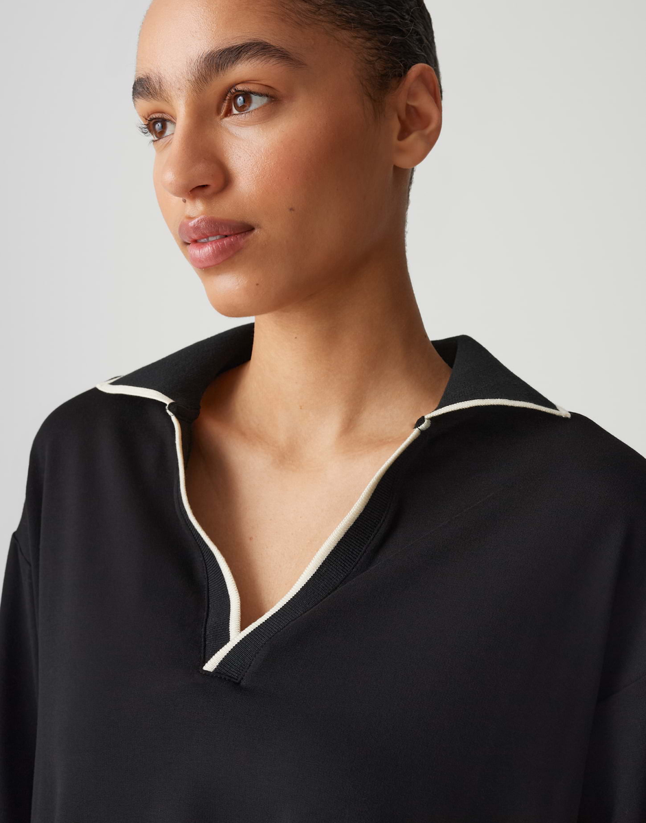 Poloshirt im College Stil"Soffice" | Opus