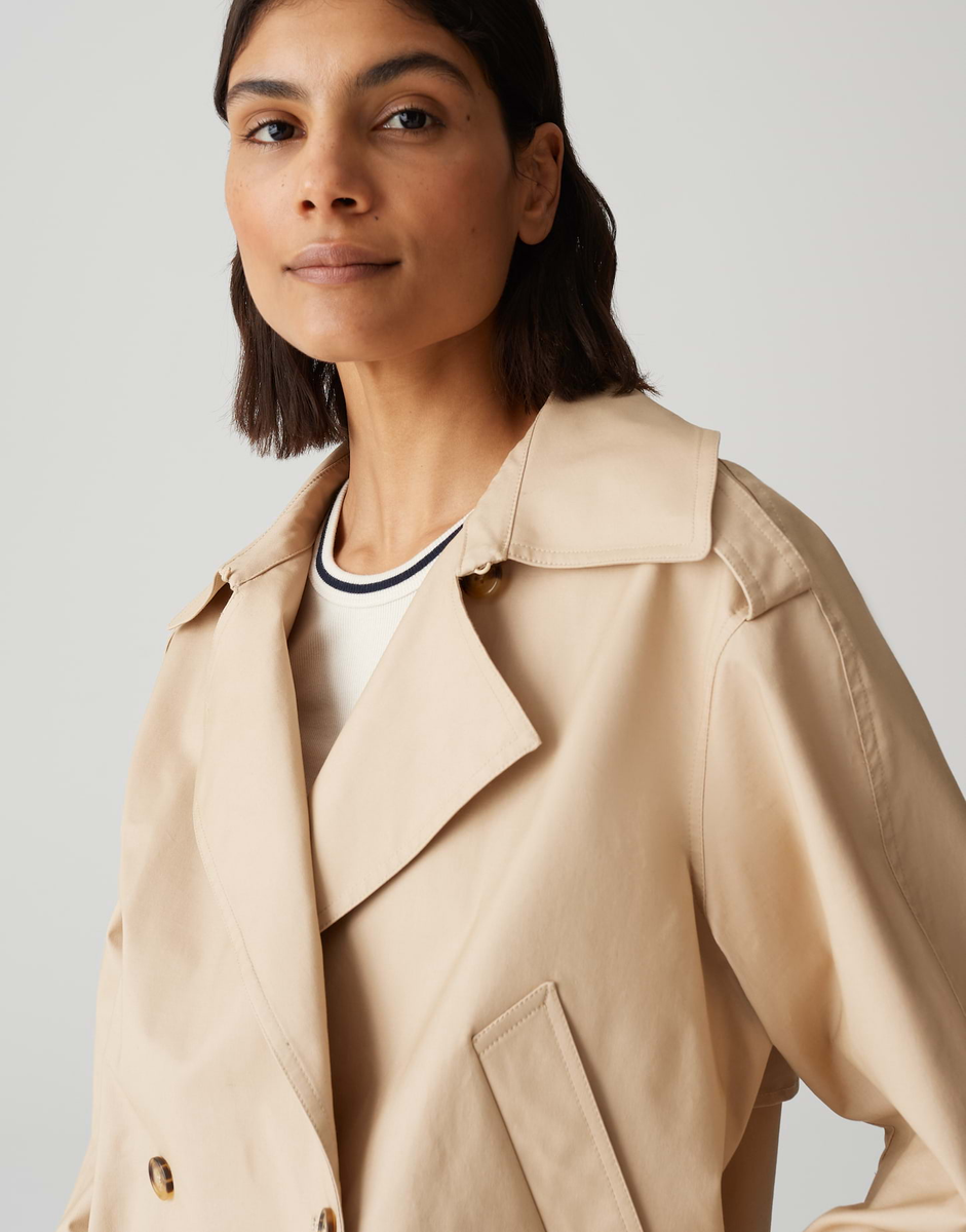 Kurze Trenchjacke"Hedie" | Opus