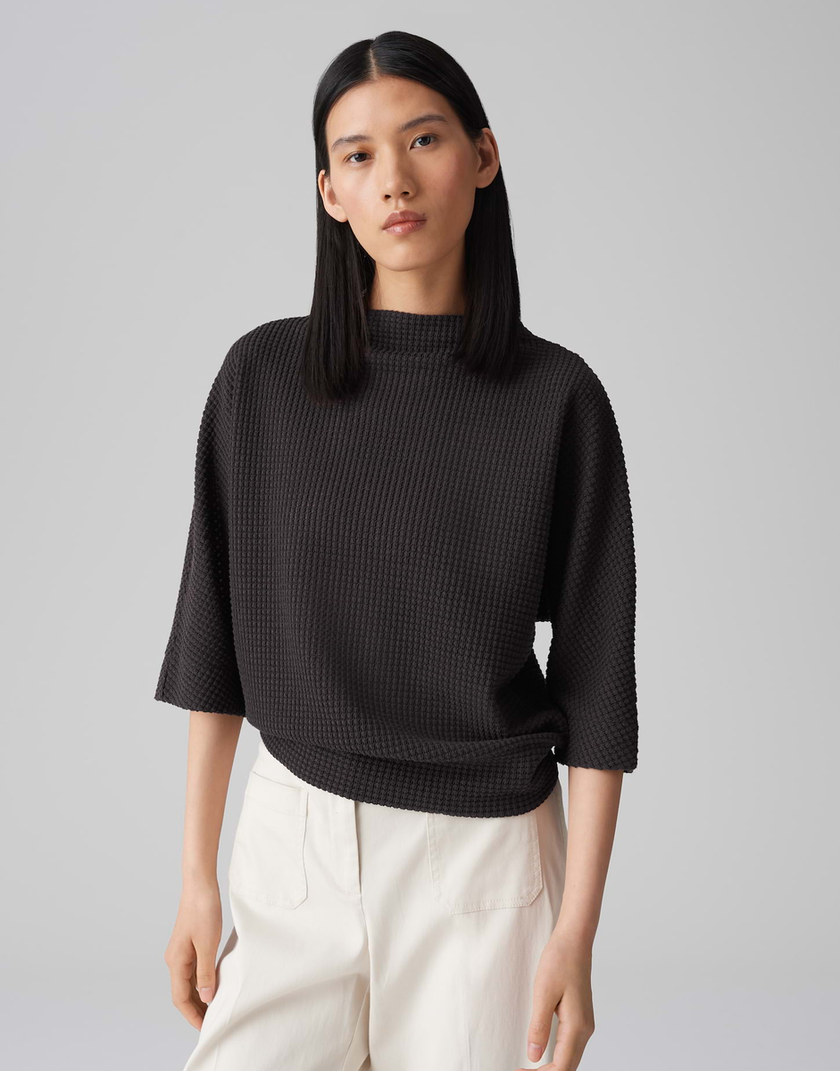 Sweatshirt in Strickoptik "Gulopi" | Opus