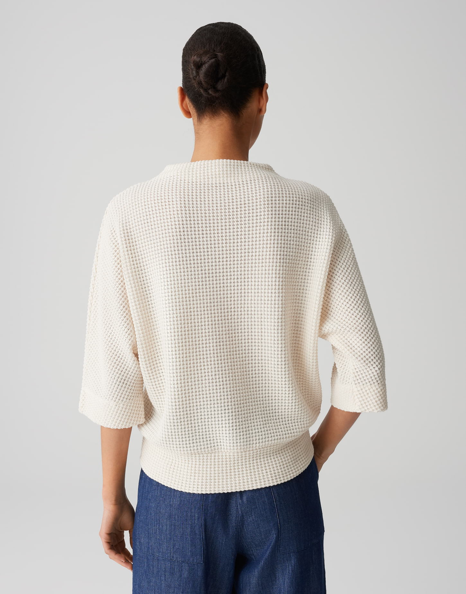 Sweatshirt in Strickoptik "Gulopi" | Opus