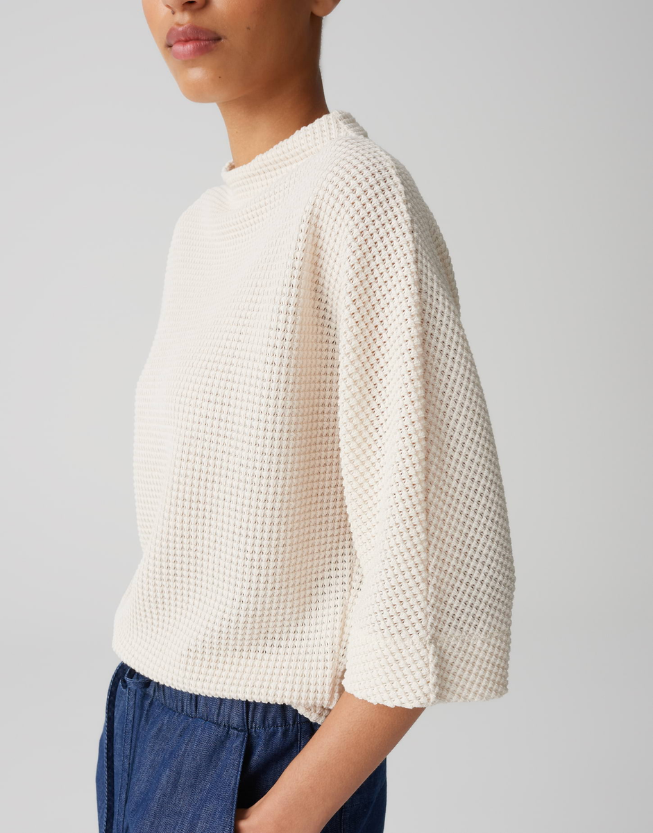 Sweatshirt in Strickoptik "Gulopi" | Opus