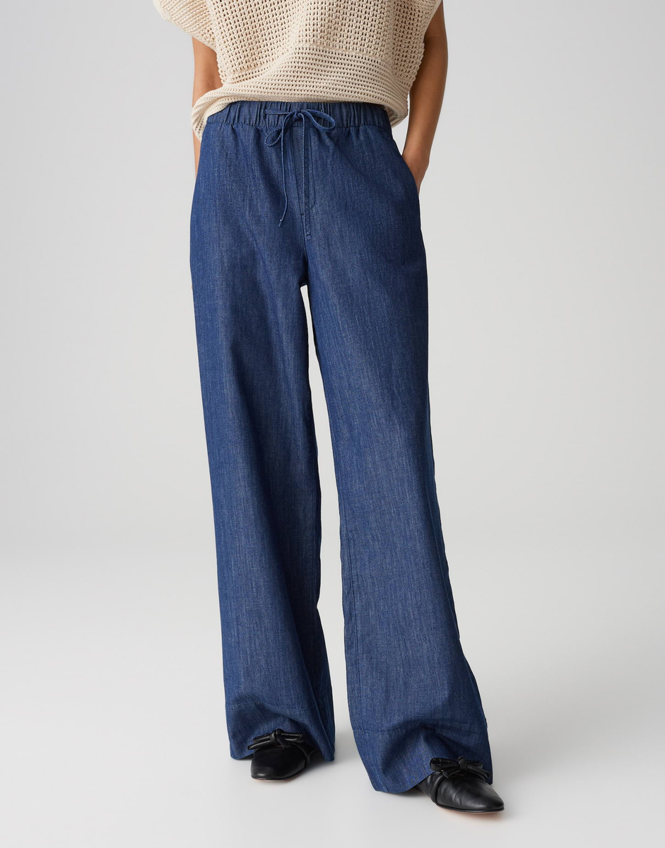 Wide Leg Pants"Melane denim" | Opus