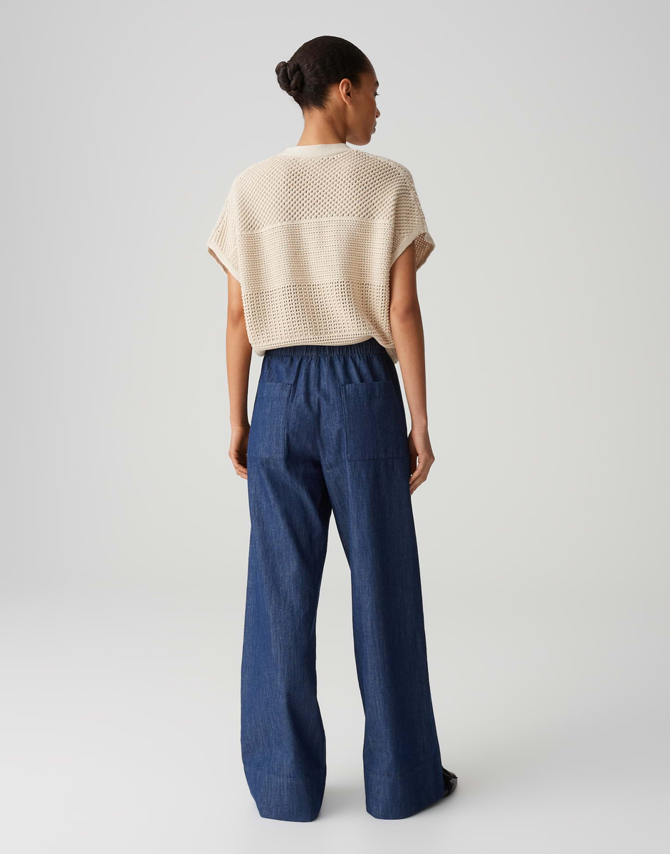 Wide Leg Pants"Melane denim" | Opus