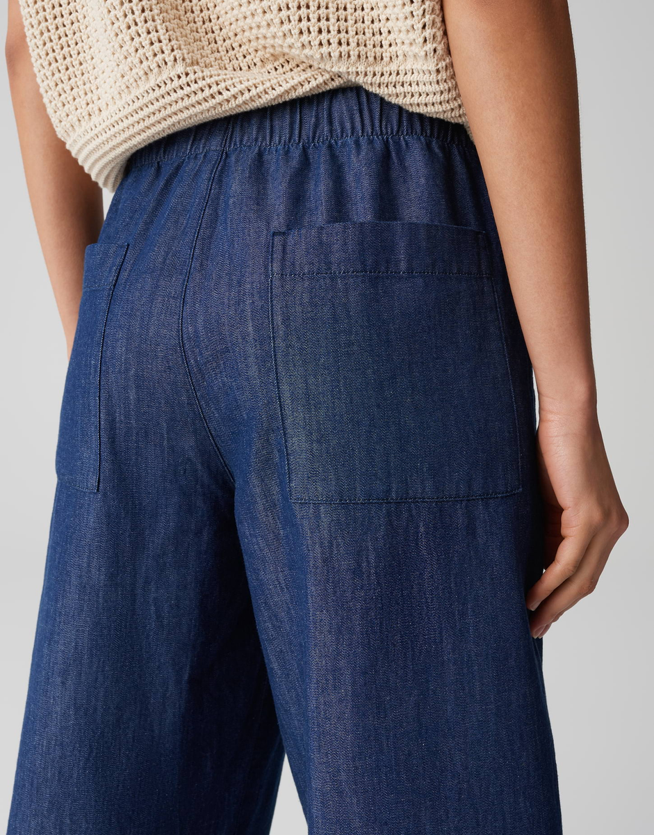 Wide Leg Pants"Melane denim" | Opus