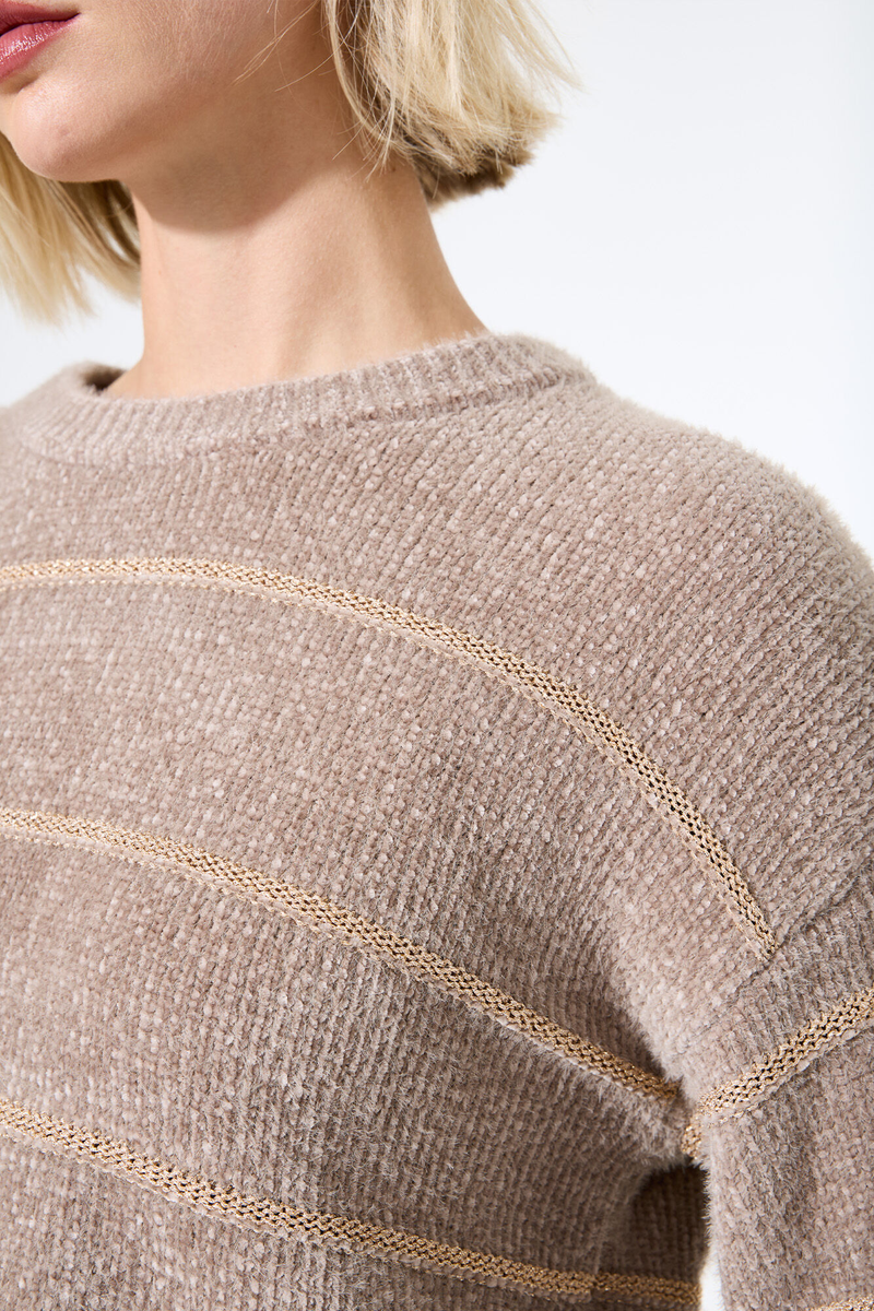 Gestreifter Pullover in 3 Farben | Garcia