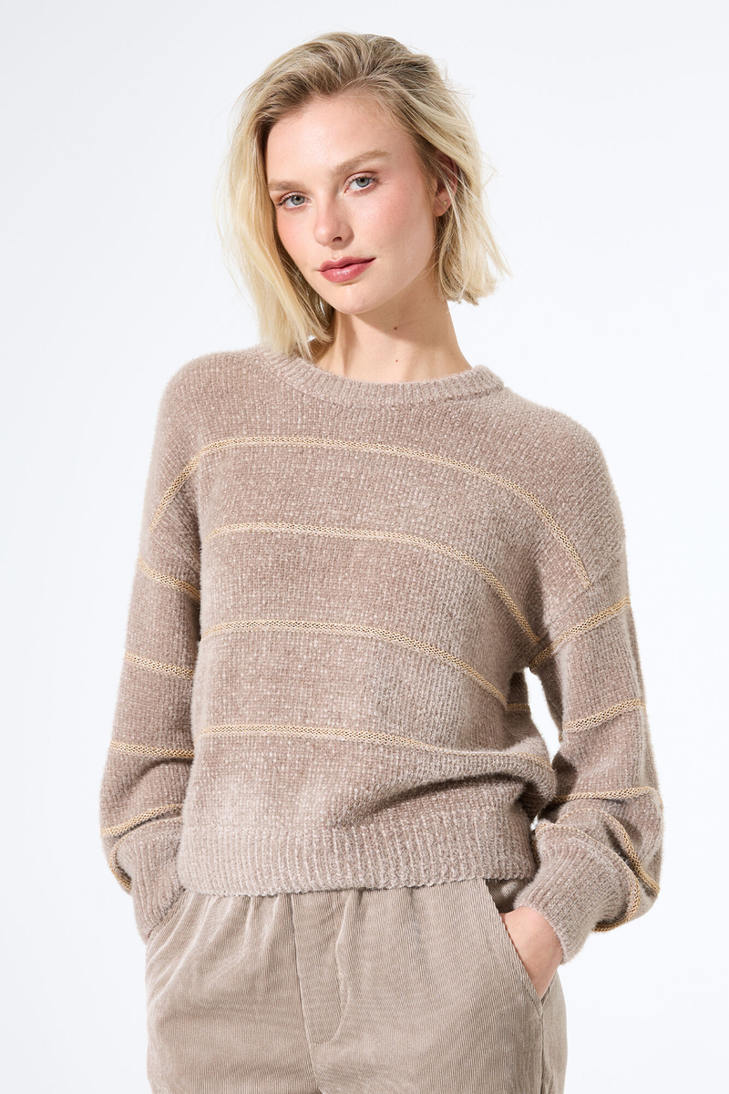 Gestreifter Pullover in 3 Farben | Garcia