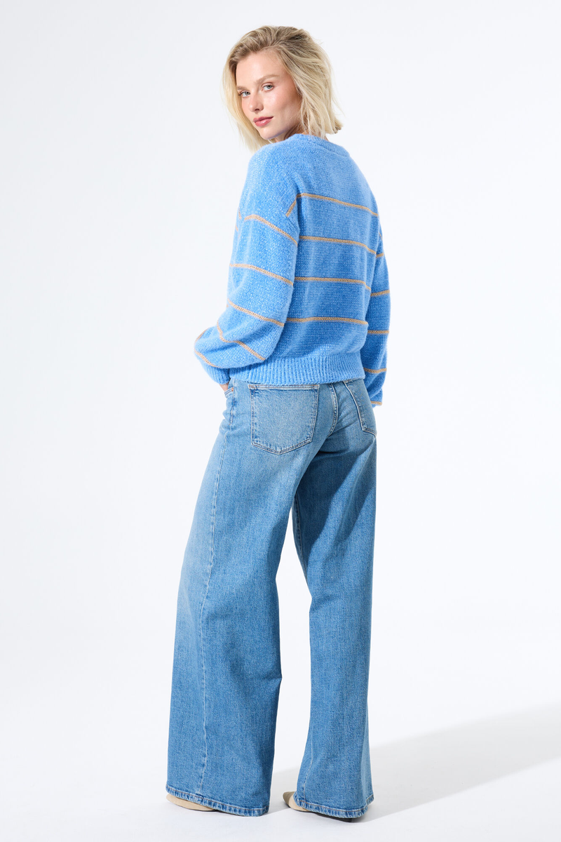 Gestreifter Pullover in 3 Farben | Garcia