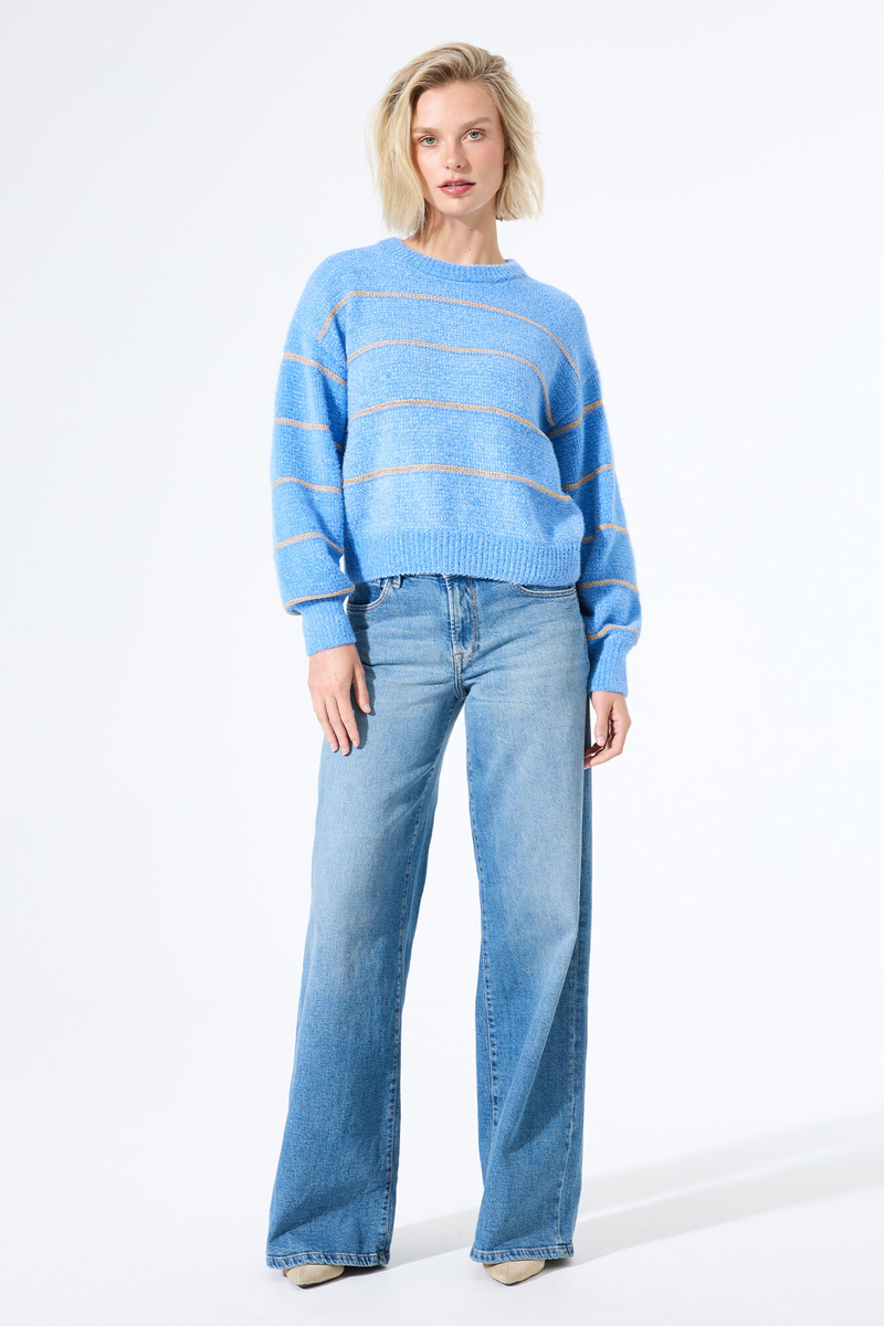 Gestreifter Pullover in 3 Farben | Garcia