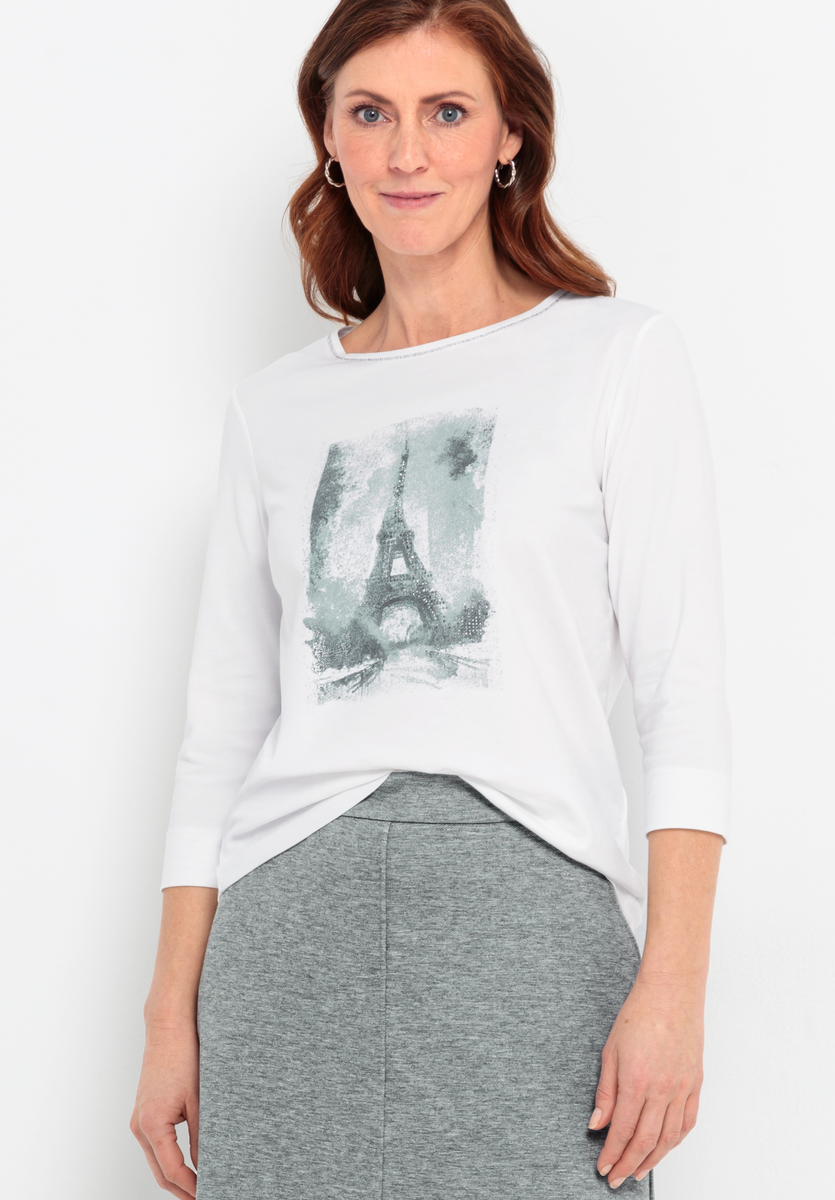 DINI Print-Shirt | Bianca