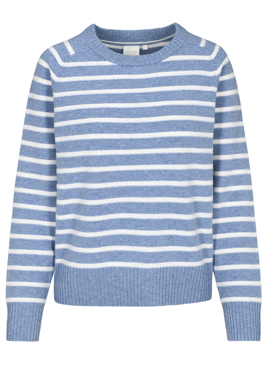 Gestreifter Merino Pullover | The Fashion People