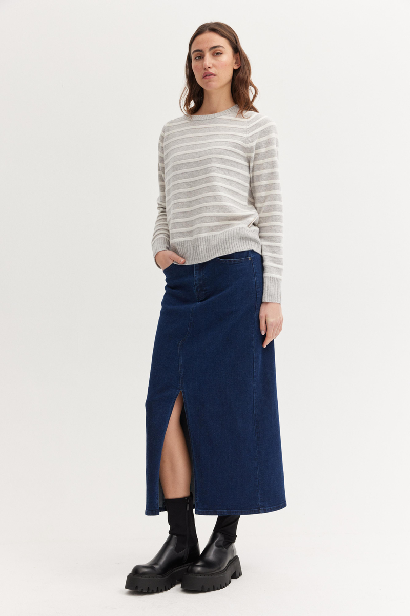 Gestreifter Merino Pullover | The Fashion People