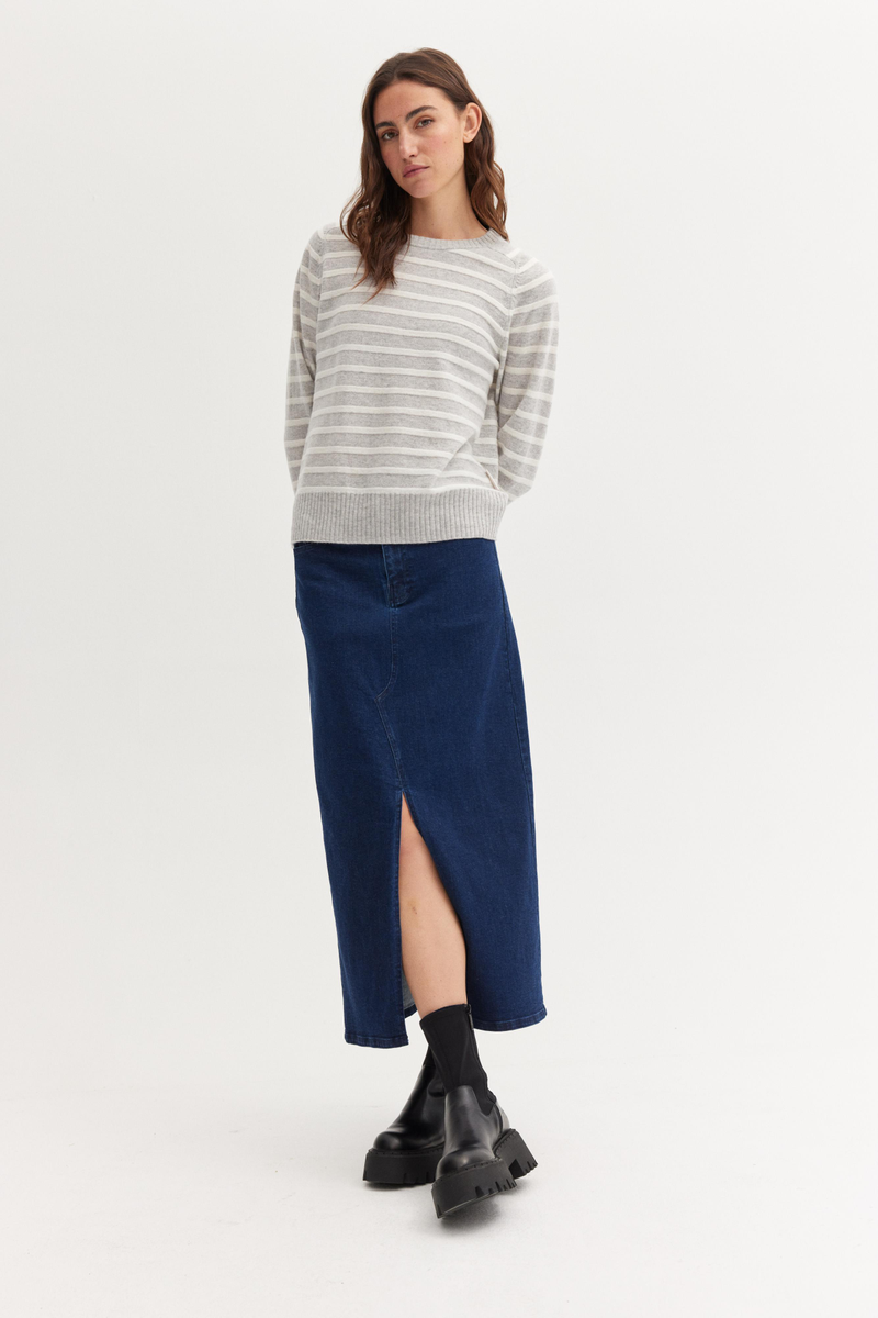 Gestreifter Merino Pullover | The Fashion People