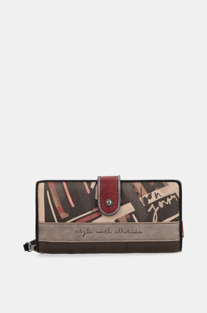 Brieftasche "Mademoiselle" groß RFID   | Anekke