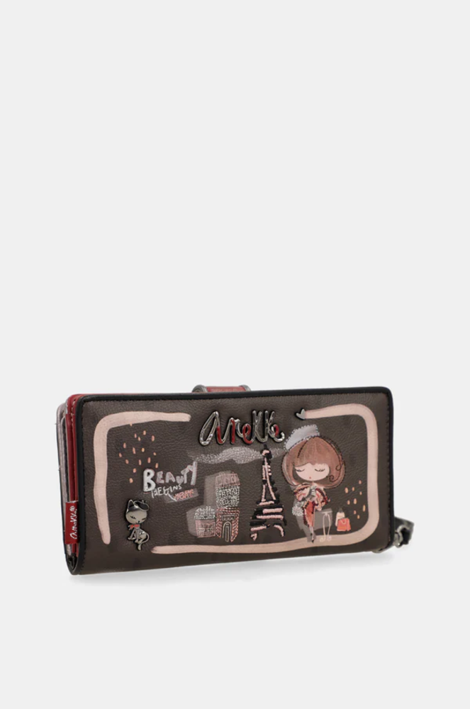 Brieftasche "Mademoiselle" groß RFID   | Anekke