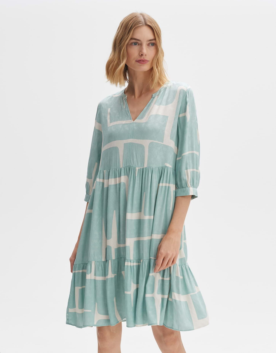 Wulari graphic Kleid