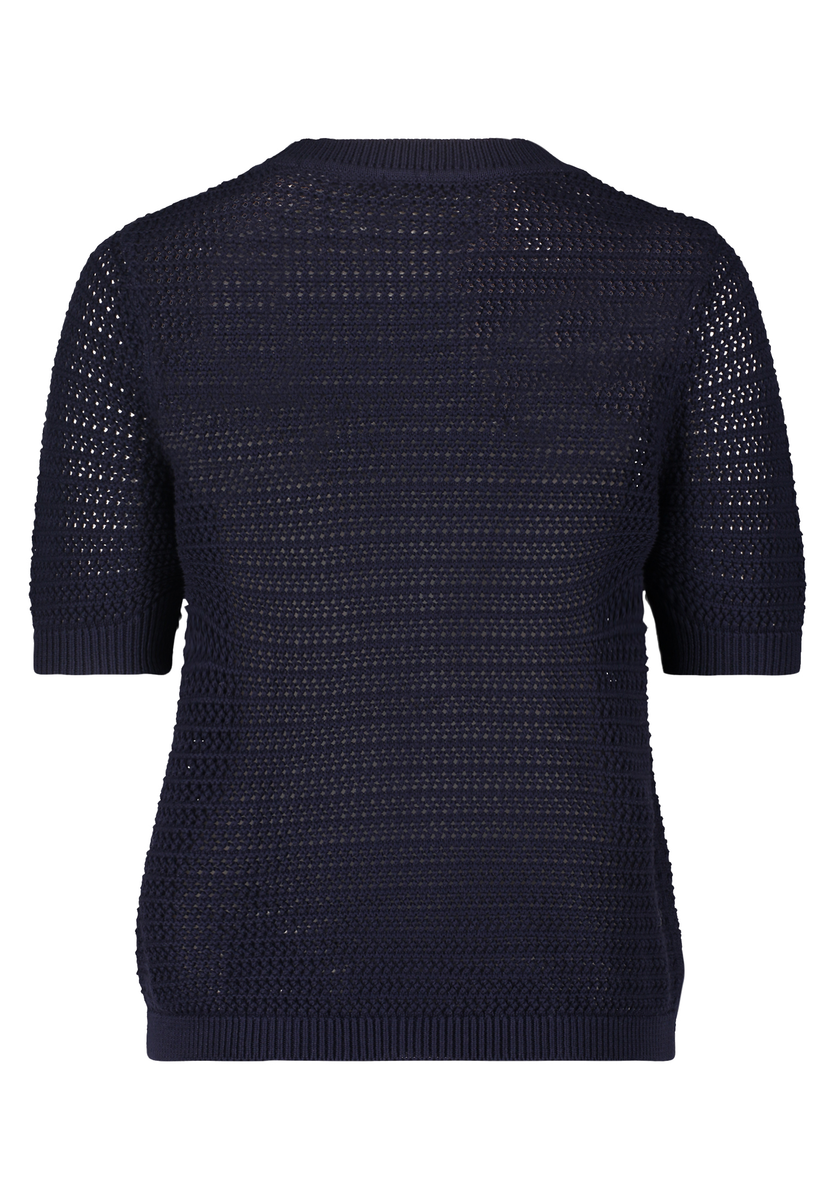 Strickpullover mit Halbarm | Cartoon