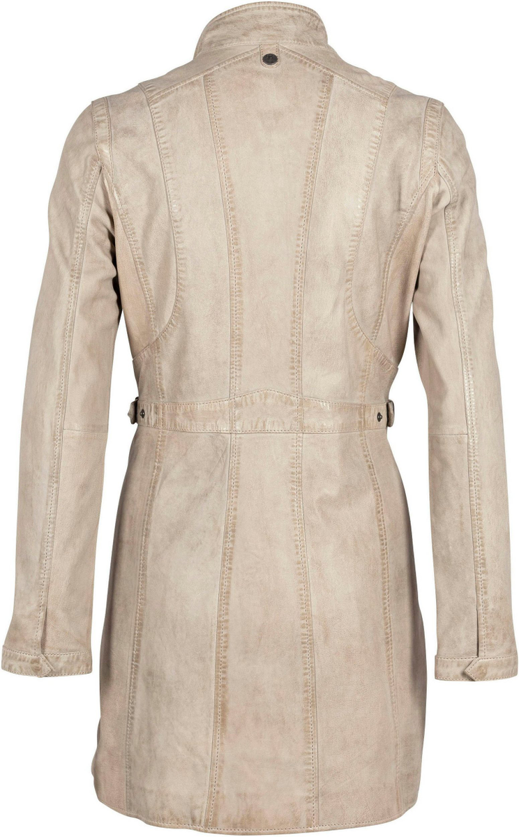 Lange Lederjacke in zwei tollen Farben 