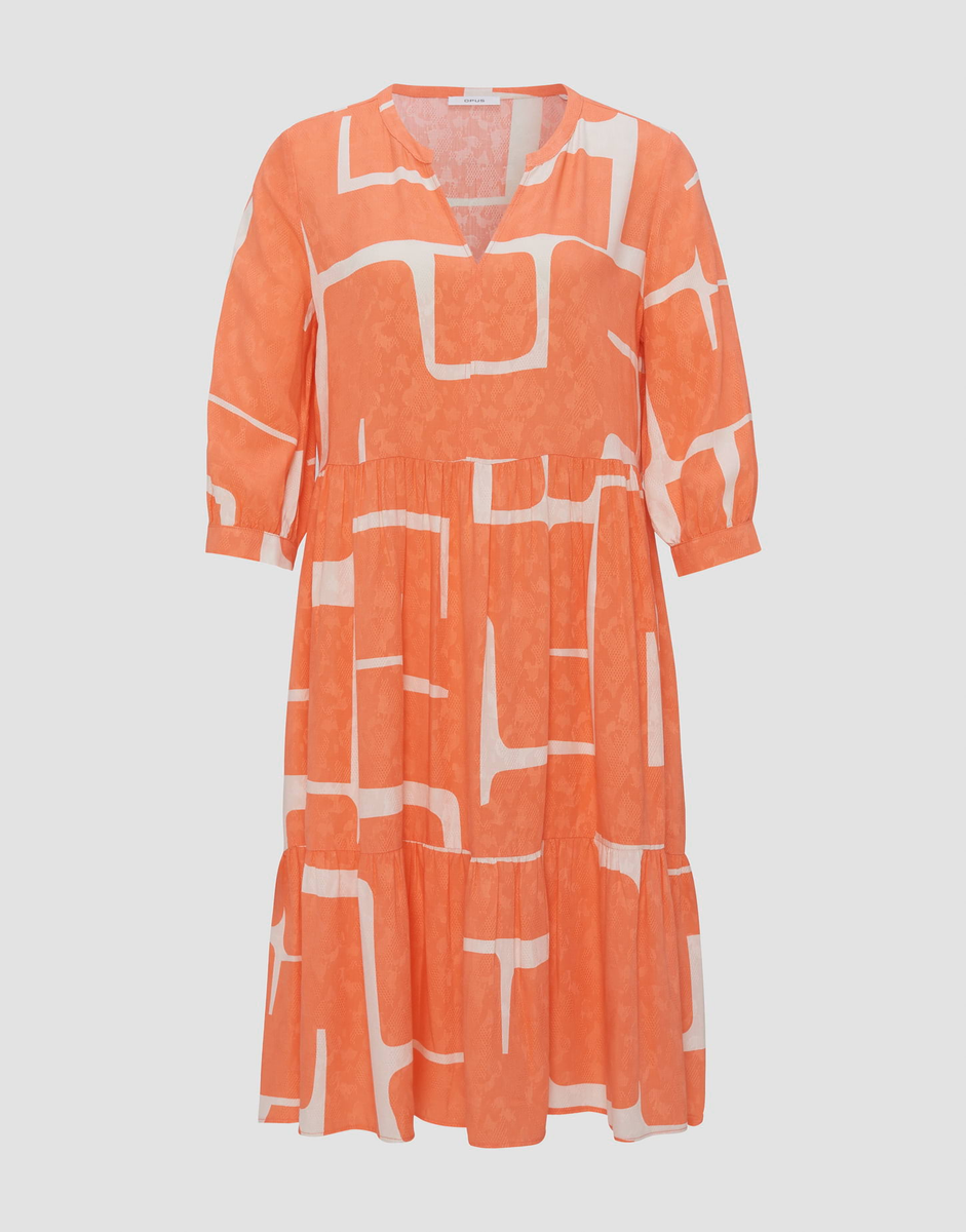 Wulari graphic Kleid