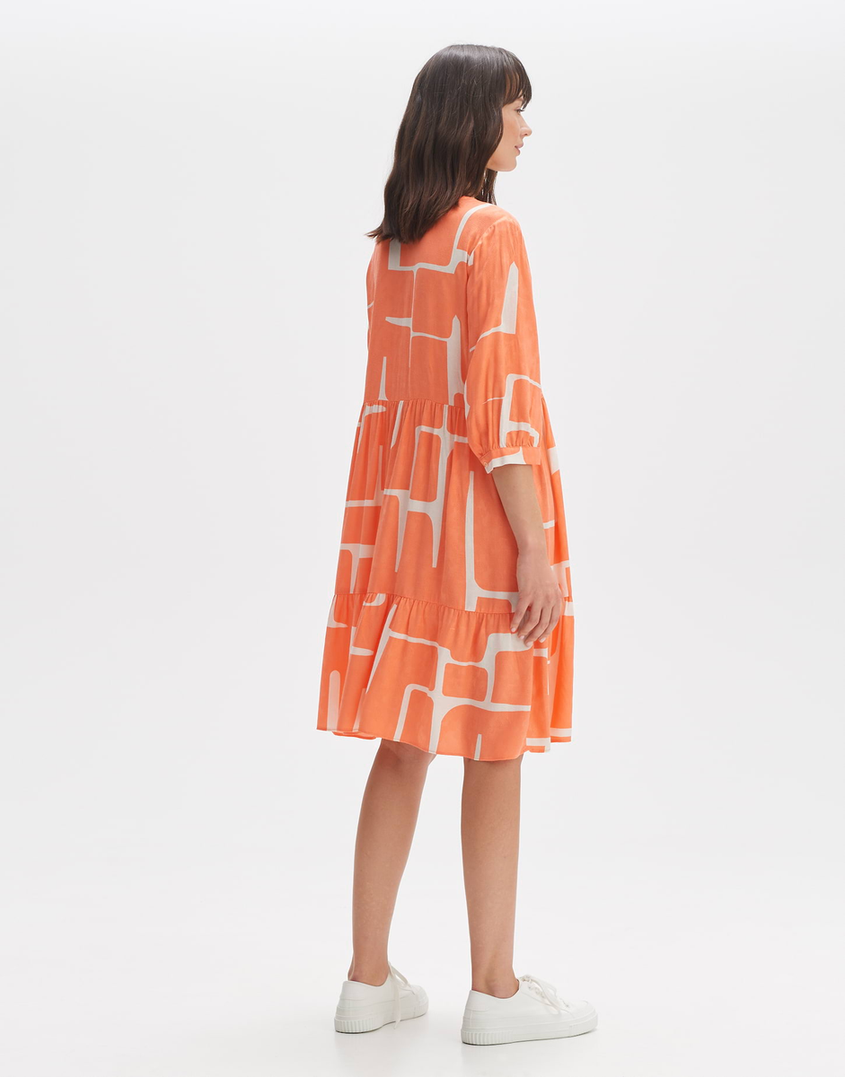 Wulari graphic Kleid