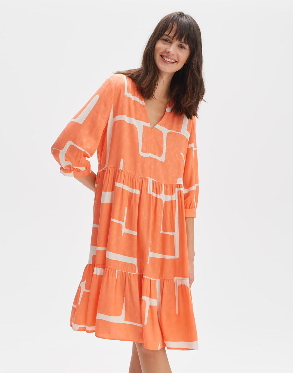 Wulari graphic Kleid