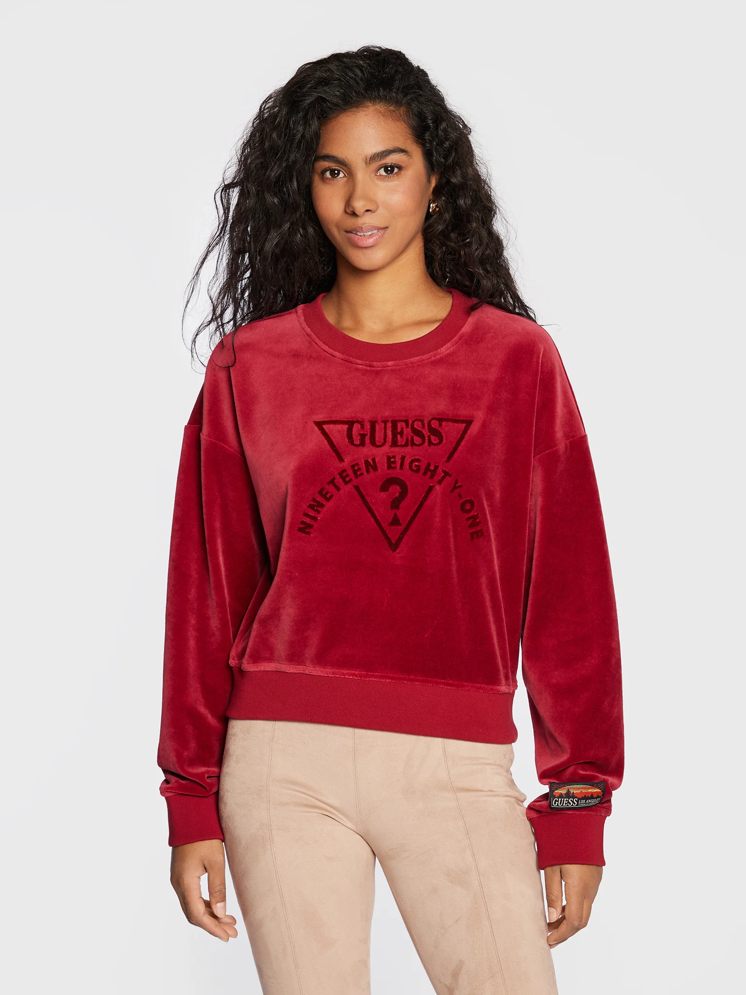 Guess LS GUESS LOGO PULLOVER