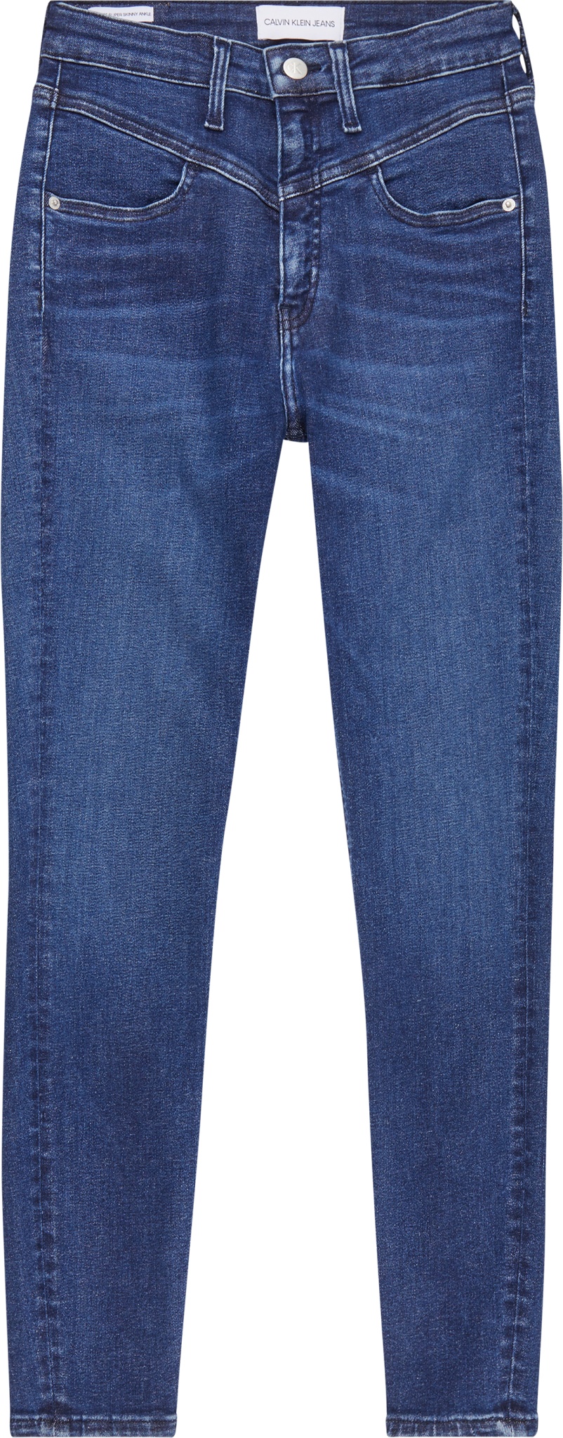 Calvin Klein Jeans HIGH RISE SUPER SKINNY ANKLE