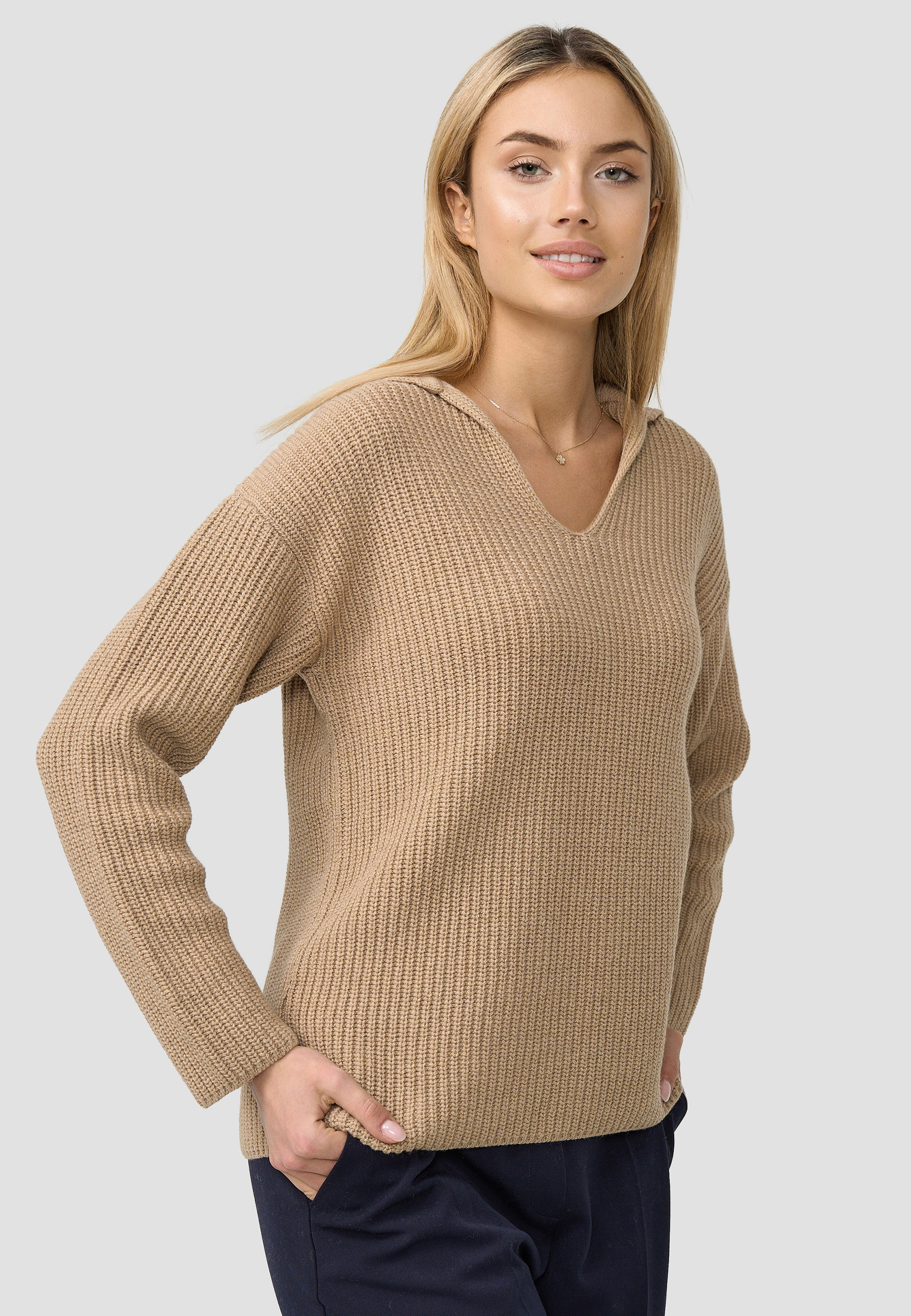 re.draft V-Neck Collar Sweater