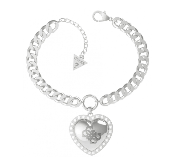 Guess 25mm heart crystal frame rh 