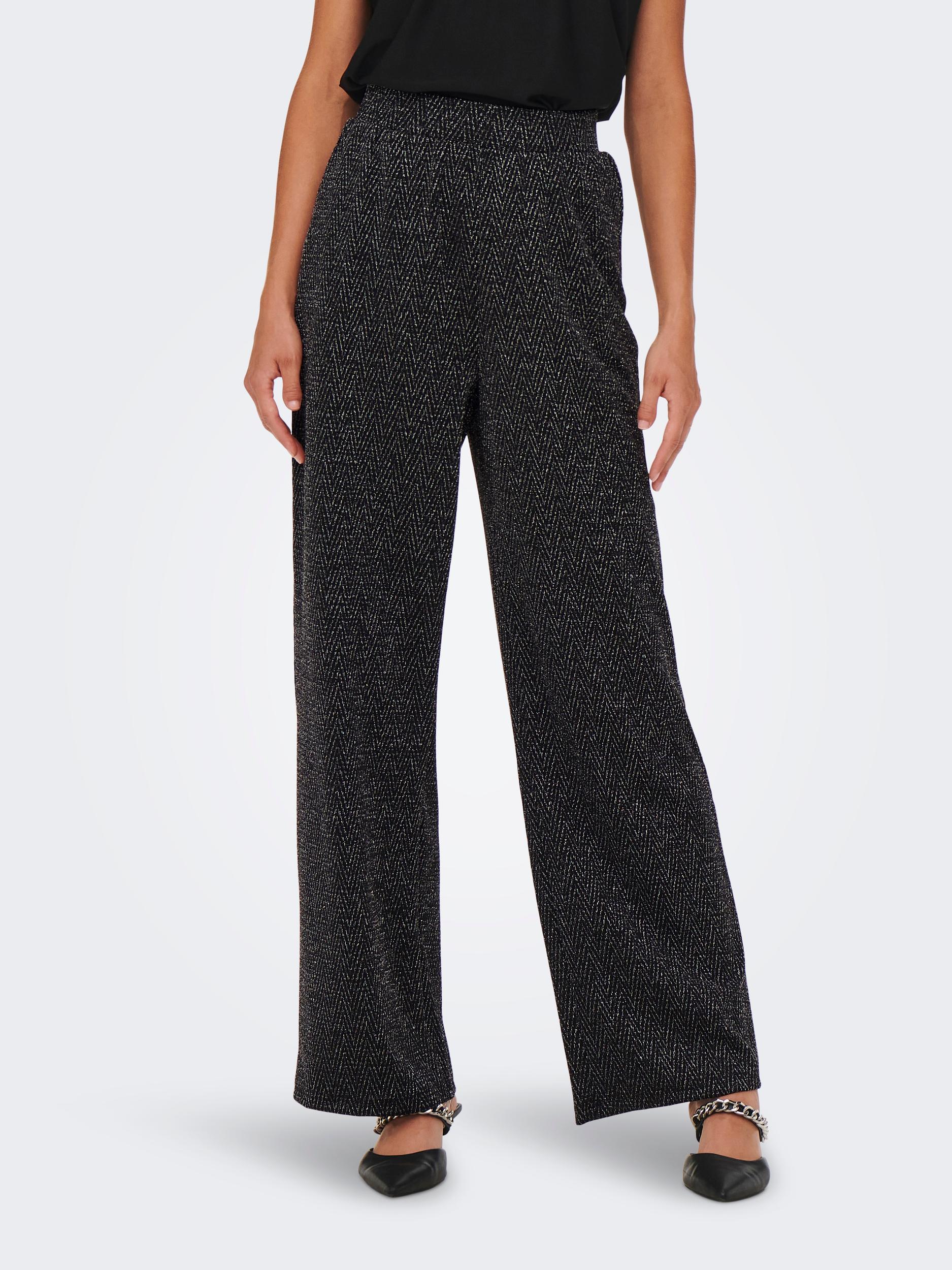 Only ONLZIGGY WIDE GLITTER PANT SWT