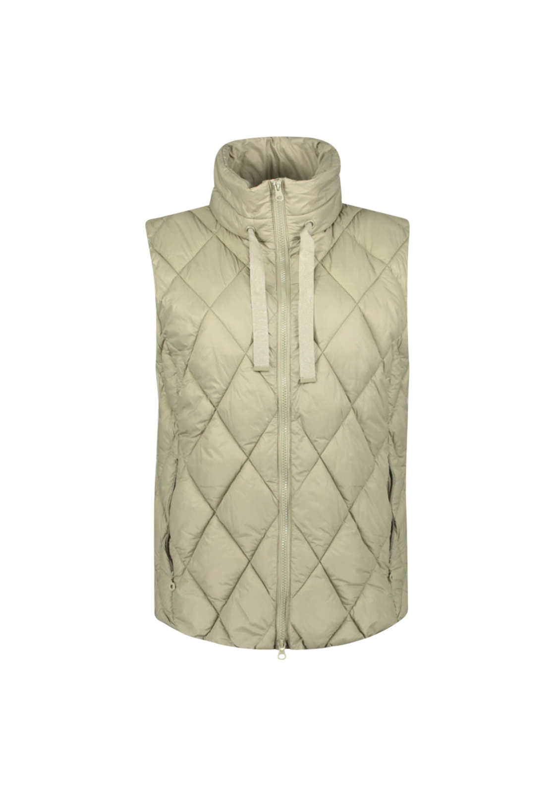 SuZa 8030-Quilted Waistcoat Dune Grass