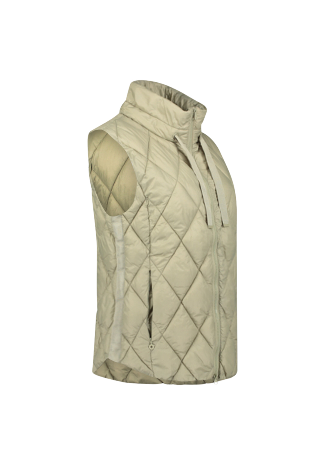 SuZa 8030-Quilted Waistcoat Dune Grass